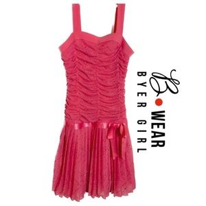 B•WEAR BYER GIRL Sparkly Special Occasion/Party Dress Fully Lined Size 8
